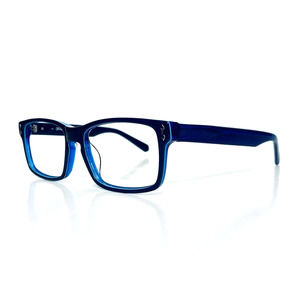 COPY - Dragon Blue Rectangular Glasses